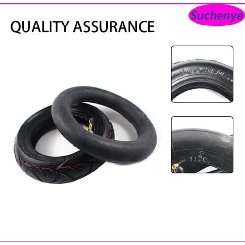 10 Inch 255x80 Inflation Tyre 80/65-6 10x3.0 Inch Inner Outer Tire for Kugoo M4 Pro Folding Electric Scooter