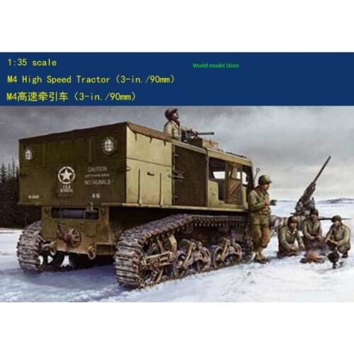 Hobbyboss 82407 1/35 M4 High Speed Tractor 3-in./90mm Model Kit