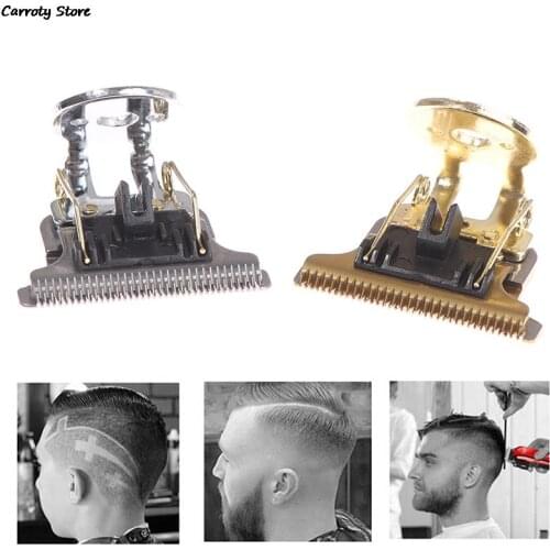 T-Shaped Hair Clipper Blade With Stand T9 Blade Trimmer Replacement Head Replacement Clipper Head