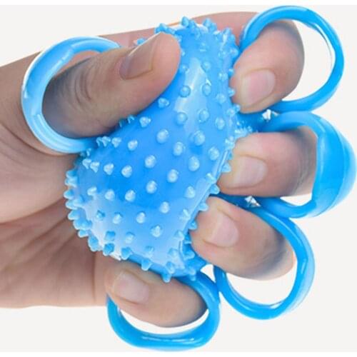 Fitness Hand Finger Strength Stretch Training Ball Wrist Finger Exerciser Hand Strength Exerciser Ball Finger Grip Training Ball
