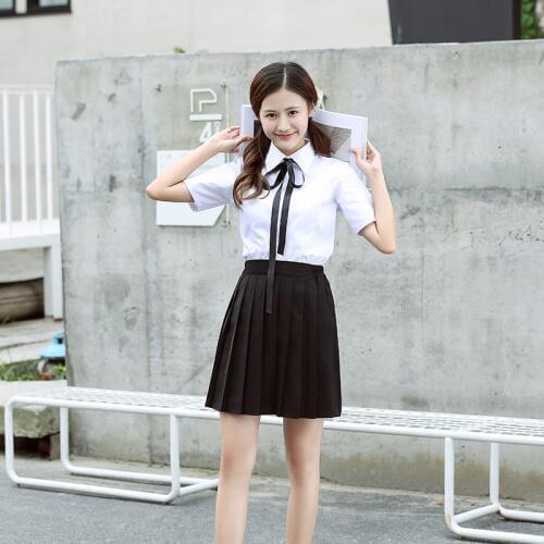 Female school uniforms set new fashion school wind suit high school male students uniform skirt skirt suits couple