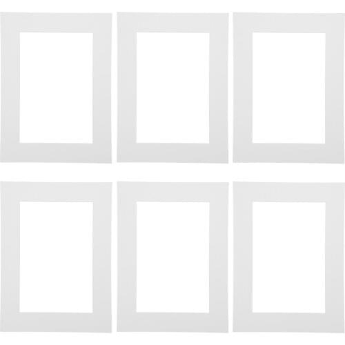30pcs Pre-Cut Mat Board Show Kit for Photo Frame Artwork Frame Cardboard
