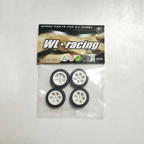 Wltoys 1:28 RC Car Spare parts K989-49 Hub Wheel Boss K989-53 Tyre Original Accessories Assembled Off-road Rally Tires Kits