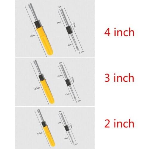 2 Sides Phillips and Slotted Double Head Screwdrivers Portable Repair Tools