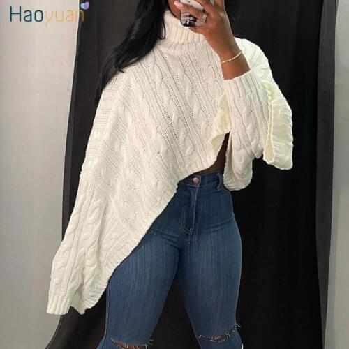 Женские свитера и кардиганы HAOYUAN China At AliExpress