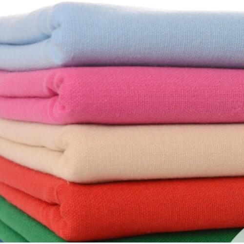 Cotton Canvas Fabric Wear-resistant Skin-friendly Environmental Protection Printing Dyeing Backpack Sofa Bed Sheet Handmade DIY