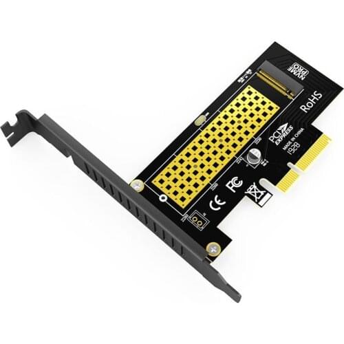 M.2 NVME SSD Express Card M Key To PCIE 3.0 X4 Adapter External SSD Support 230-2280 Size M.2 Full Speed