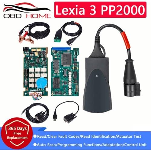 Lexia 3 PP2000 Full Chip Diagbox V7.83 with Firmware Lexia3 921815C Lexia3 V48/V25 For Citroen for Peugeot OBD2 psa com tool