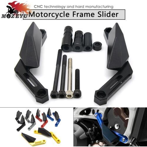 Motorcycle Frame Sliders Screw Crash Pad Cover Falling Protector Guard For Yamaha MT-09 2013-2016 For Yamaha FZ-09 2013-2016