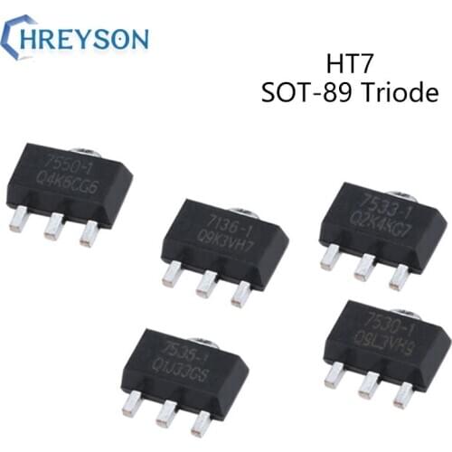 10Pcs Three Terminal Voltage Regulator Chip HT7350-A HT7530-1 HT7533 HT7536-1 HT7550 HT1015-1 HT7130-1 HT7133 HT7136-1 SOT-89