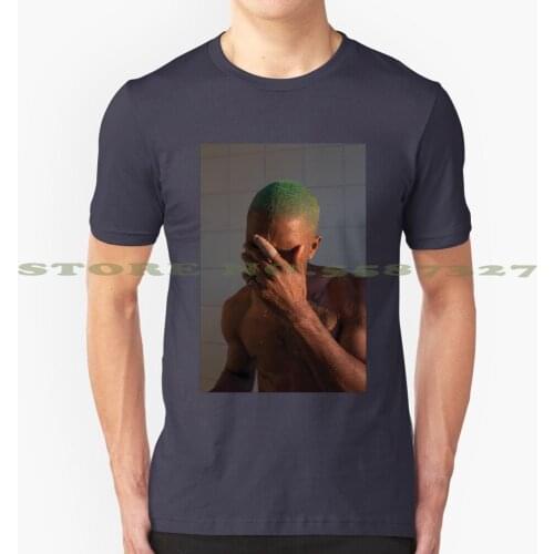 Blonde Black White Tshirt For Men Women Blonde Blond Wavy Ocean Album Art Cover Original Frank Shower Album