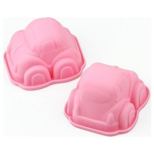Lovely Car Cake Mold Silicone Cake Pan Handmade Biscuit Mold
