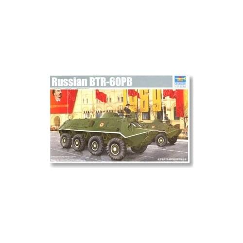 Trumpeter 1/35 scale model 01544 BTR-60PB 8X8 wheeled armored vehicle
