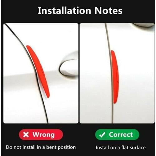 Parts Protection Strip Protector Rear Mirror Lip Self Adhesive Universal