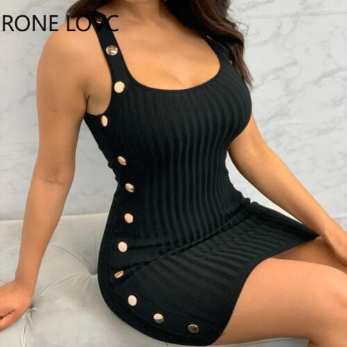 Women Spaghetti Strap O-Neck Dress Mini Dress Elegant Dress