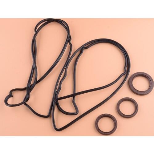 1 Set Valve Cover Crank Cam Gaskets Seals Kit Fit for Lexus GS300 IS300 SC300 Toyota Supra 11213-46030 11214-46011 90311-40020