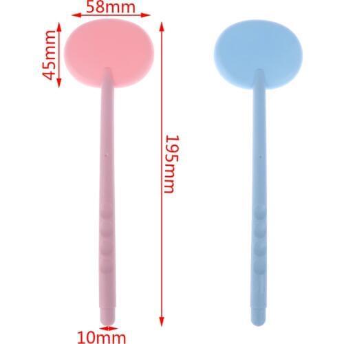 1PCS Eye Occluder Professional Handheld Optometry Tool Eye Occluder Block Plate for Vision Test Eyesight Exam 2Colors