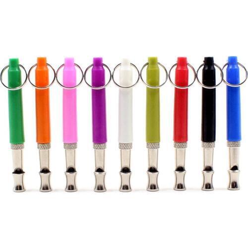 1PC Adjustable Pet Dog Whistle Anti Bark Ultrasonic Sound Dogs Training Toys Flute Silent Control Tools Pet Discipline Supplies