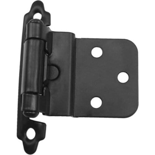 2Pcs Steel American Self Closing Spring Cabinet Hinge Home Decoration Accessories Door Hinges Furniture Door Hinges