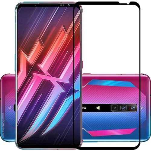 25 Pcs/Lot Full Cover Screen Protectors For ZTE Nubia Red Magic 6 6 Pro Scratch Proof Protective Film Tempered Glass