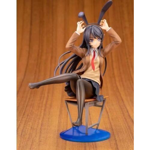 Anime Rascal Does Not Dream of Bunny Girl Senpai Bunny Sakurajima Mai ANIPLEX Sexy Girls PVC Action Figures Toys