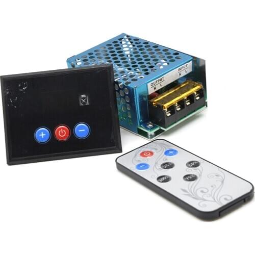 AC 220V 4KW 4000W SCR Digital Control Electronic Voltage Regulator Speed Control Dimmer Thermostat + Digital Meters Power Supply