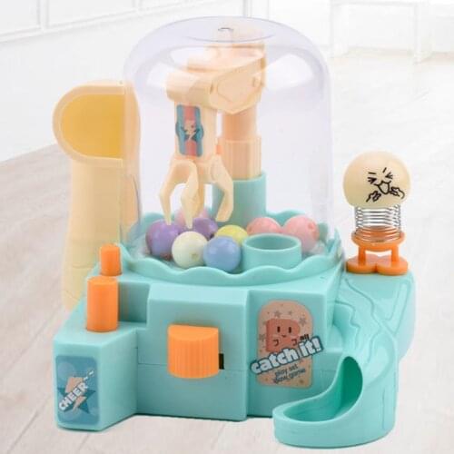 Child Birthday Present Coin Operated Game Machine Gumball Crane Machine Candy Doll Grabber Claw Arcade Machine Automatic Toys