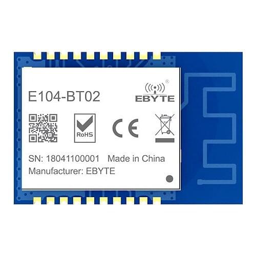 E104-BT02 DA14580 Bluetooth wireless module BLE 4.2 Low-power mobile phone|serial port pass-through master-slave