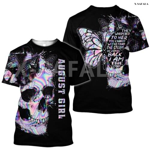 Canada Haida Skull Aztec Mexico Rooster Moose Maple 3D Summer Fashion 1 All Over Printed Round Neck T-shirt Men Women Casual Tee