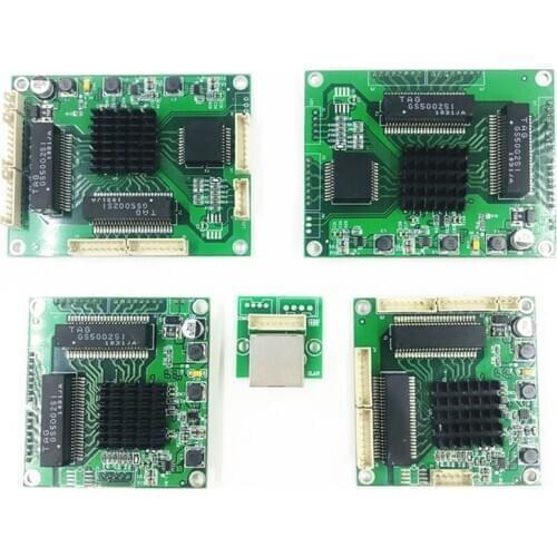 Ethernet Switch Module 5 Ports Unmanaged10/100/1000mbps PCBA board OEM Auto-sensing Ports PCBA board OEM Motherboard