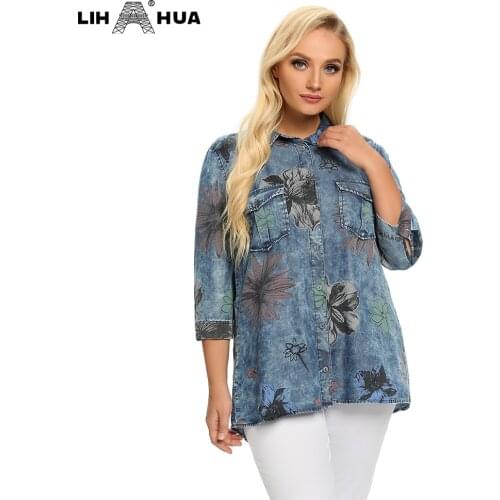 LIH HUA Womens Summer T-shirts