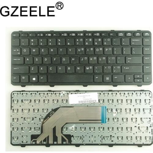 GZEELE New black US keyboard fit for HP 711588-001 NSK-CP0SW 9Z.N9JSW.001 721520-001 721520-281 721520-AB1 QWERTY US English