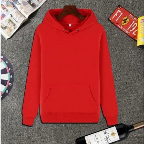 2021 New Women Hoodie Autumn Streetwear Pullover Sweatshirts Hoodies Solid Color Hoodie Male