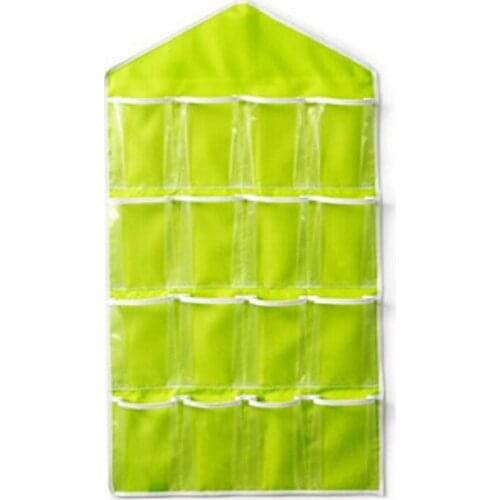 New fashion creative multi-purpose utility closet underwear socks classified included bags hanging bag Polyester+PE 80*42cm