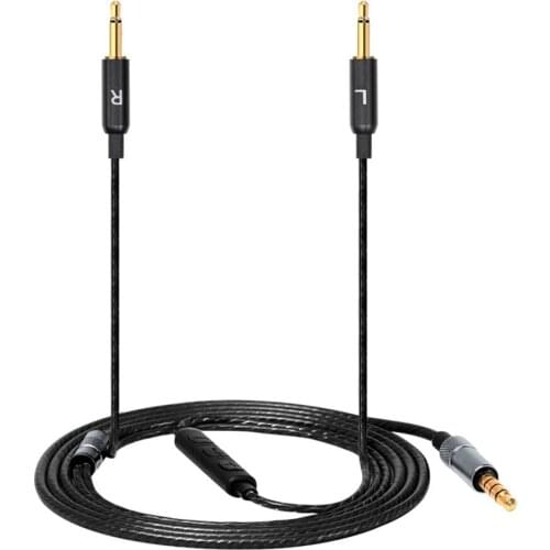 OFC Aux 3.5mm Replacement Stereo Audio Cable Extension Cord Wire for Sennheiser HD447 HD497 HD212 PRO EH250 EH350 Headphones