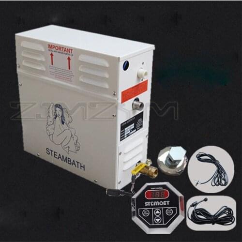 4.5KW Steam Generator Sauna Steam Bath Machine For Home Sauna Room SPA Fumigation Machine 220V/380V With Digital Controller