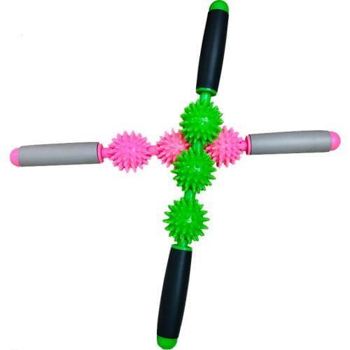 1PC Muscle Massage Stick Roller For Yoga Spiky Massage Roller Massager Body Roll For Fitness Gym Sport Back Foot Fitball Sticks