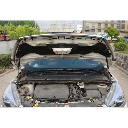 Car Styling Hood Cover Hydraulic Rod Gas Strut Telescopic Rod Engine Cover Lift Support For Ford Kuga / Escape 2017 - 2018