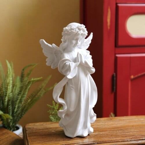 European style decoration angel desktop decor garden European style wedding gift living room decor garden angel CL71910