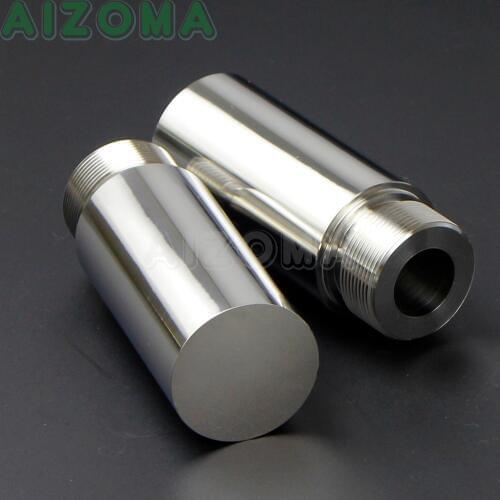 1 Pair Motorcycle 39mm Front Fork Tube 3 inch Extension For Harley Dyna Super Wide Glide FXD Sportster XL883 XL1200 All