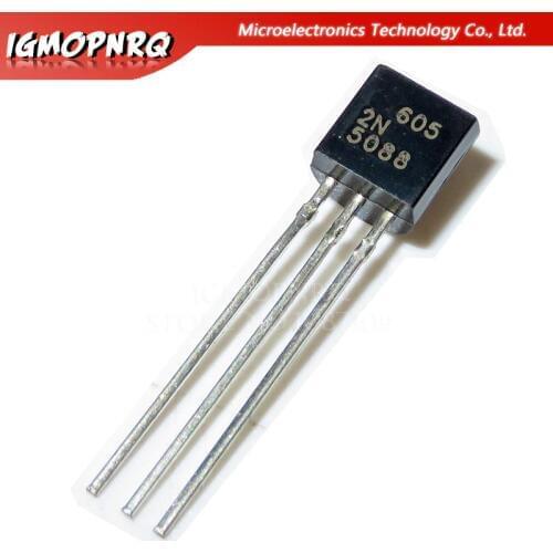 50pcs 2N5088 5088 TO-92 Bipolar Transistors - BJT NPN Gen Pur SS new original