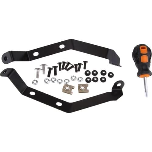 7 inch Headlight Fairing Covers Front Head Light Cowl Headlamp Visor Shield for Cafe Racer Motorcycle Universal, Black & Smoke