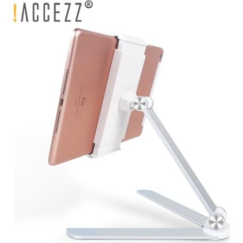 !ACCEZZ Metal Tablet Stand Holder 12 inches Adjustable Mobile Phone Stand Support For IPad Air Xiaomi Huawei Samsung Universal
