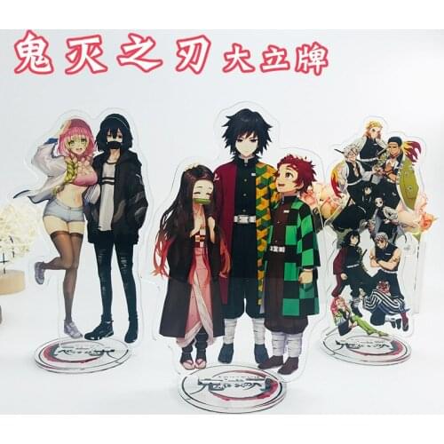 Anime Demon Slayer: Kimetsu no Yaiba Tanjirou Kamado Acrylic Figure Stand Model Action Decoration Gift Toy