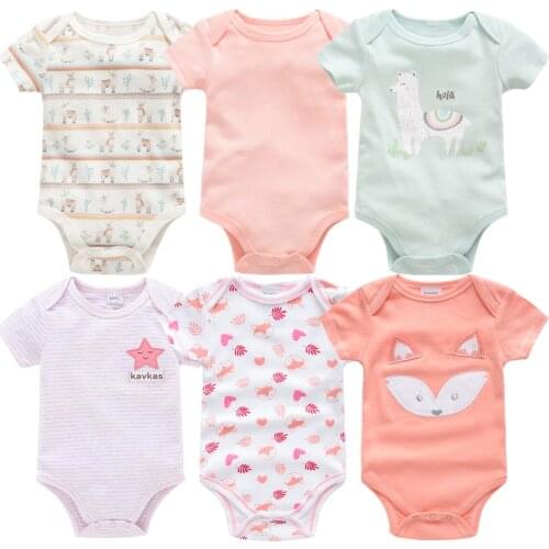 Bebe Fille Baby Girls Clothes Unicorn Girls Clothing Unisex Bodysuits Baby Girl Clothes 0-12M Newborn 100%Cotton Roupas de bebe