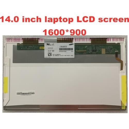 Free Shipping 14.0-inch Laptop LCD LTN140KT04 B140RW03 V.0 V.1 LTN140KT01 LTN140KT07 LP140WD1 TLM1 N140O6-L02 1600*900 40pins