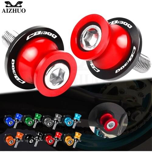 CB 1300 Motorcycle Accessories Stand Screws FOR HONDA CB1300 ABS 2003-2010 CNC Aluminum Swingarm Spools M8 CB1300 X4 SC38 1999