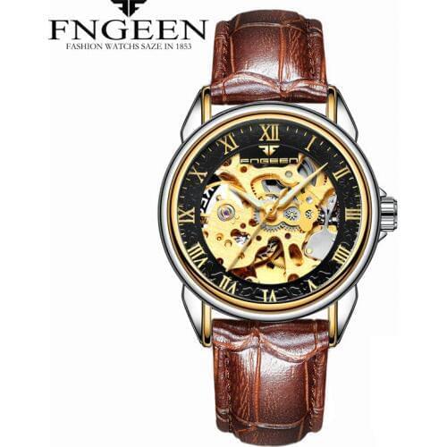 Women Watches Automatic Mechanical Watch Tourbillon Clock Reloj Mujer Skeleton Hour Top Brand Relogio Feminino Female Wristwatch