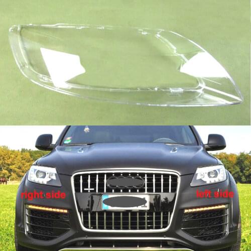 For Audi Q7 2006 2007 2008 2009 2010 2011 2012 2013 2014 2015 Headlights Cover Shell Headlamp Lampshade Cover Lamp Shell Lens