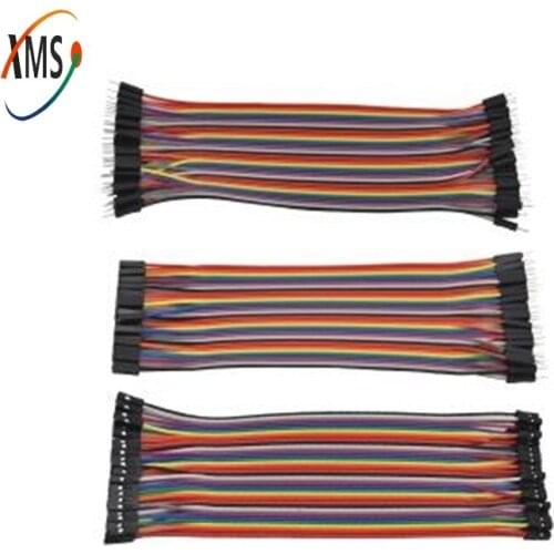 Dupont line 20cm male to male + male to female and female to female jumper wire Dupont cable for Arduino